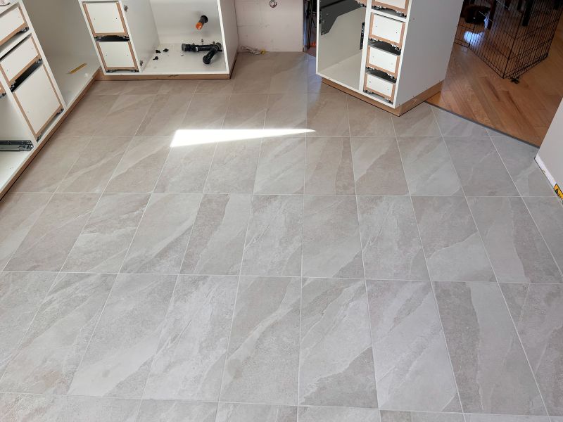 Tile floor