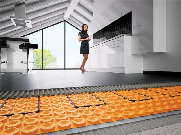 Heated floor